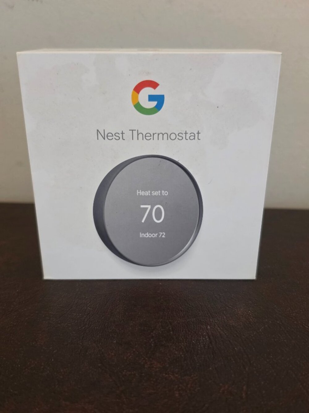 Google Nest G4CVZ Programmable Wi-Fi Thermostat in Gray (New/Open Box)